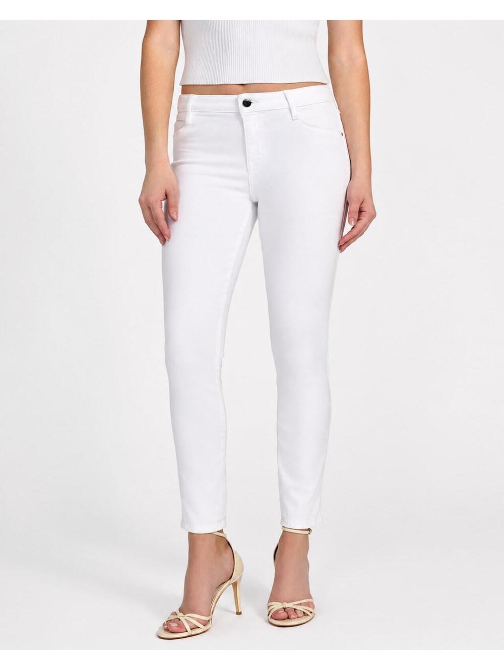 NWT Guess Sexy Curve White Skinny Jeans Size 24